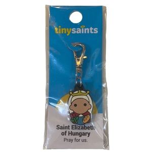 St. Elizabeth of Hungary Tiny Saints Backpack/Key Chain Charm